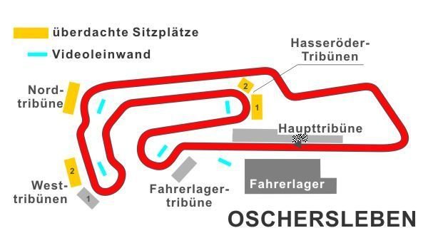 15.-16.05.2021 GT Masters Oschersleben, 4 Sterne Hotel Einzelzimmer + 2 Tribünenkarten